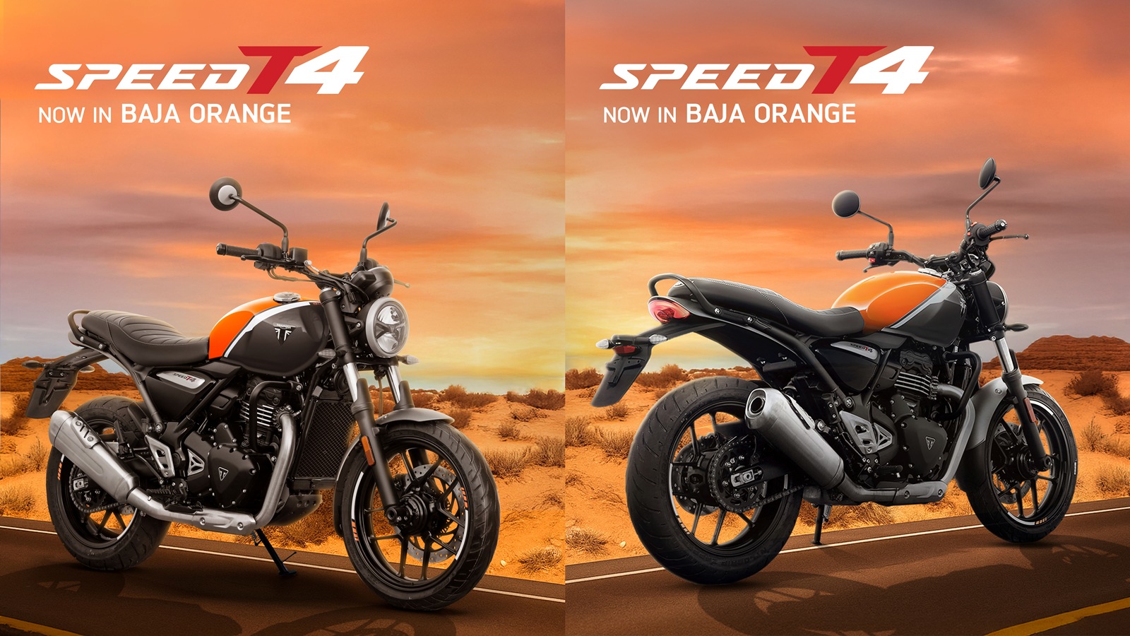 Triumph Speed T4 Baja Orange