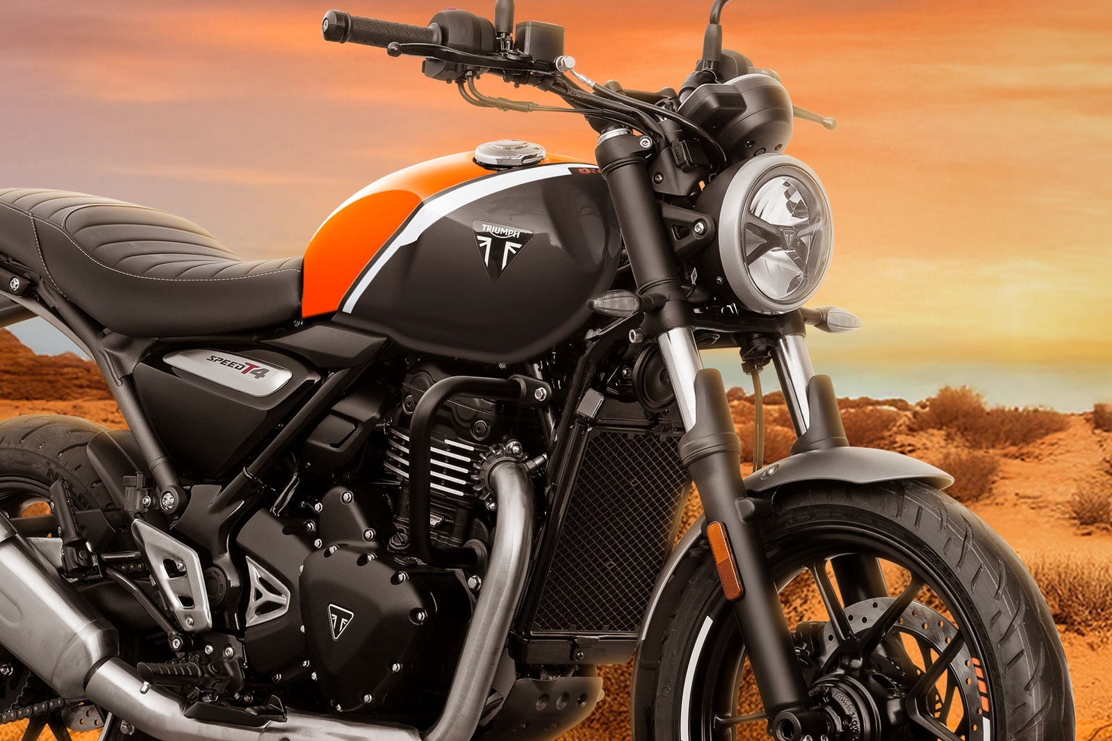 Triumph Speed T4 Now in Bold Baja Orange