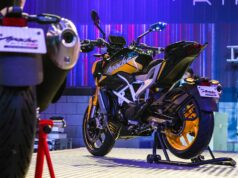 2025 TVS Apache RTR 310 New yellow colour option