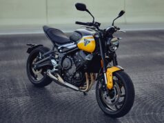 2025 Triumph Trident 660 Yellow Dual Tone