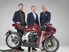 Luca Martin, Hubert Trunkenpolz & Filippo Bassoli - MV Agusta
