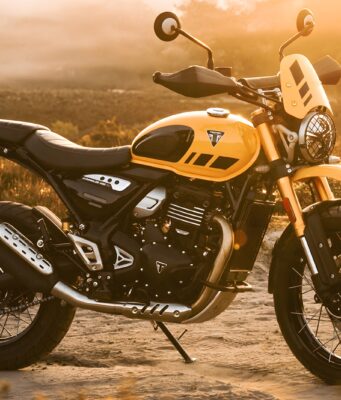 Triumph Scrambler 400 XC Yellow