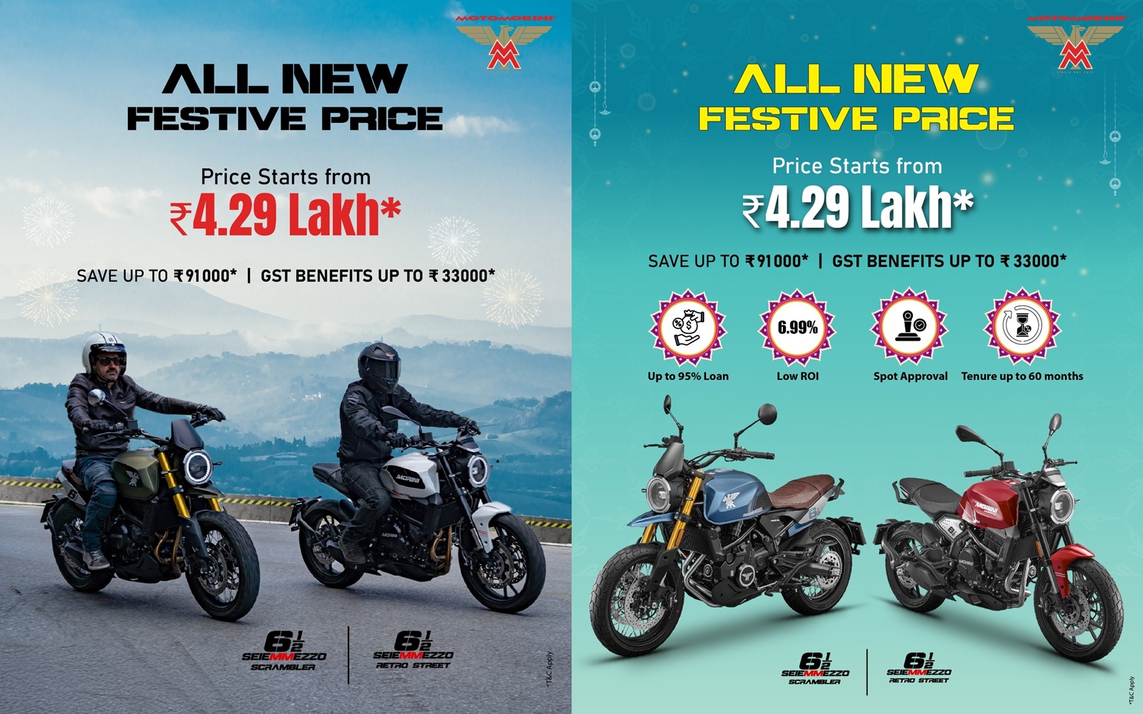 Moto Morini SEIEMMEZZO prices slashed
