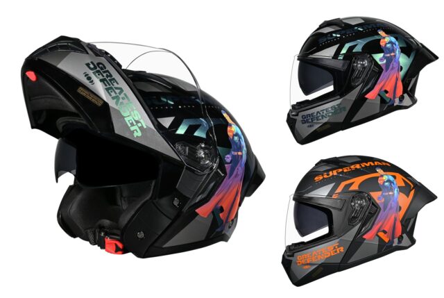 STUDDS Trooper Superman Edition Helmet