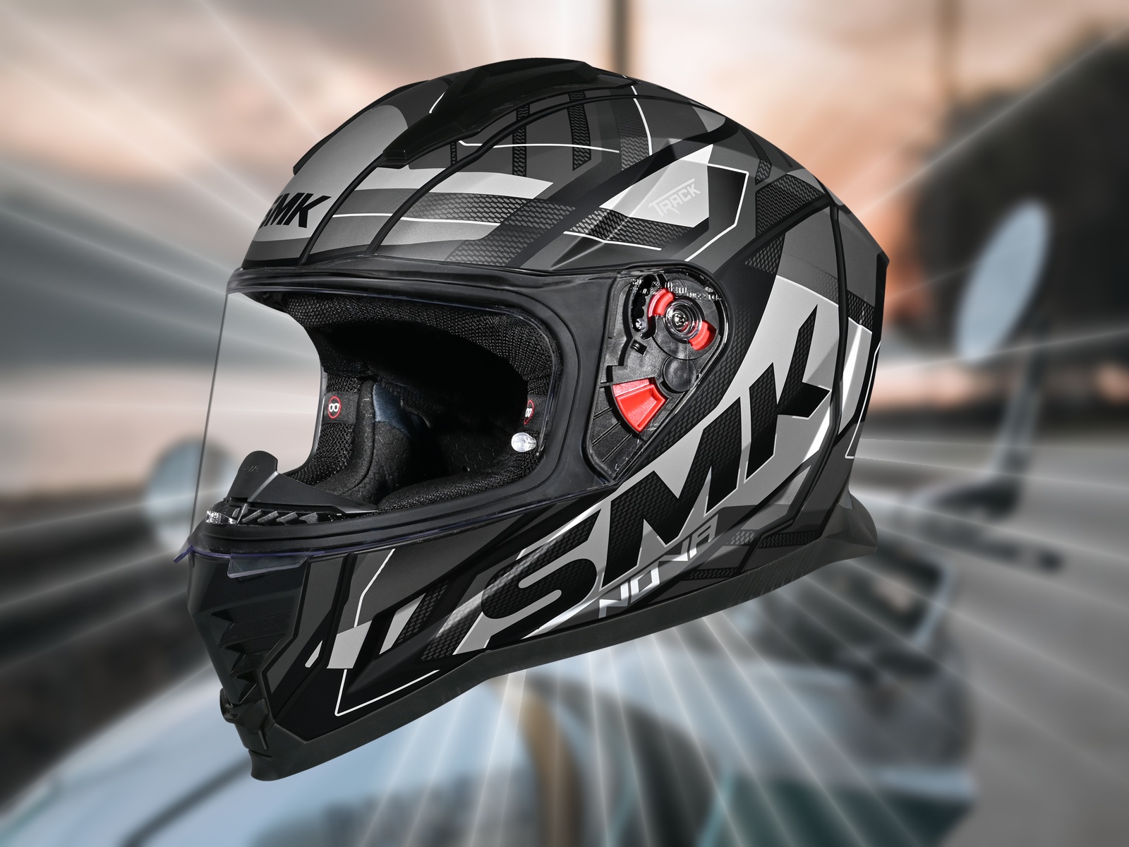 SMK NOVA Solid & NOVA Track Helmets Launched in India SMK NOVA Solid & NOVA Track Helmets Launched in India