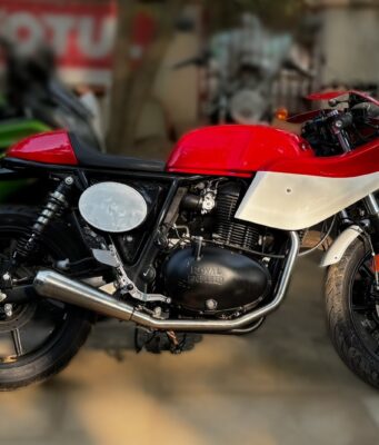 Royal Enfield Continental GT-R 750 spotted