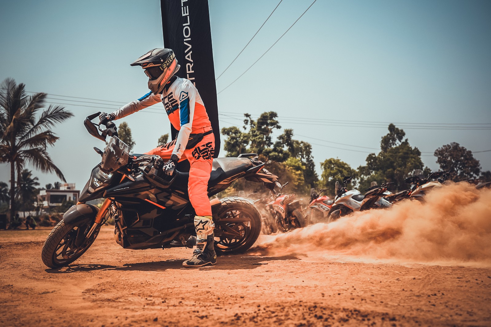 Taking the Ultraviolette X47 off road