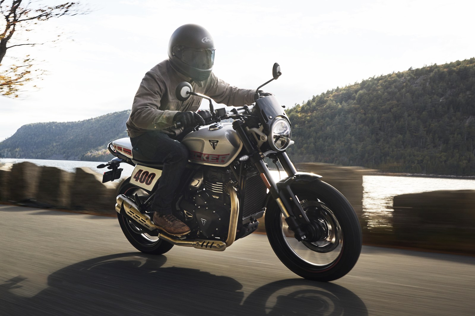 2026 Triumph Tracker 400 - Aluminium silver