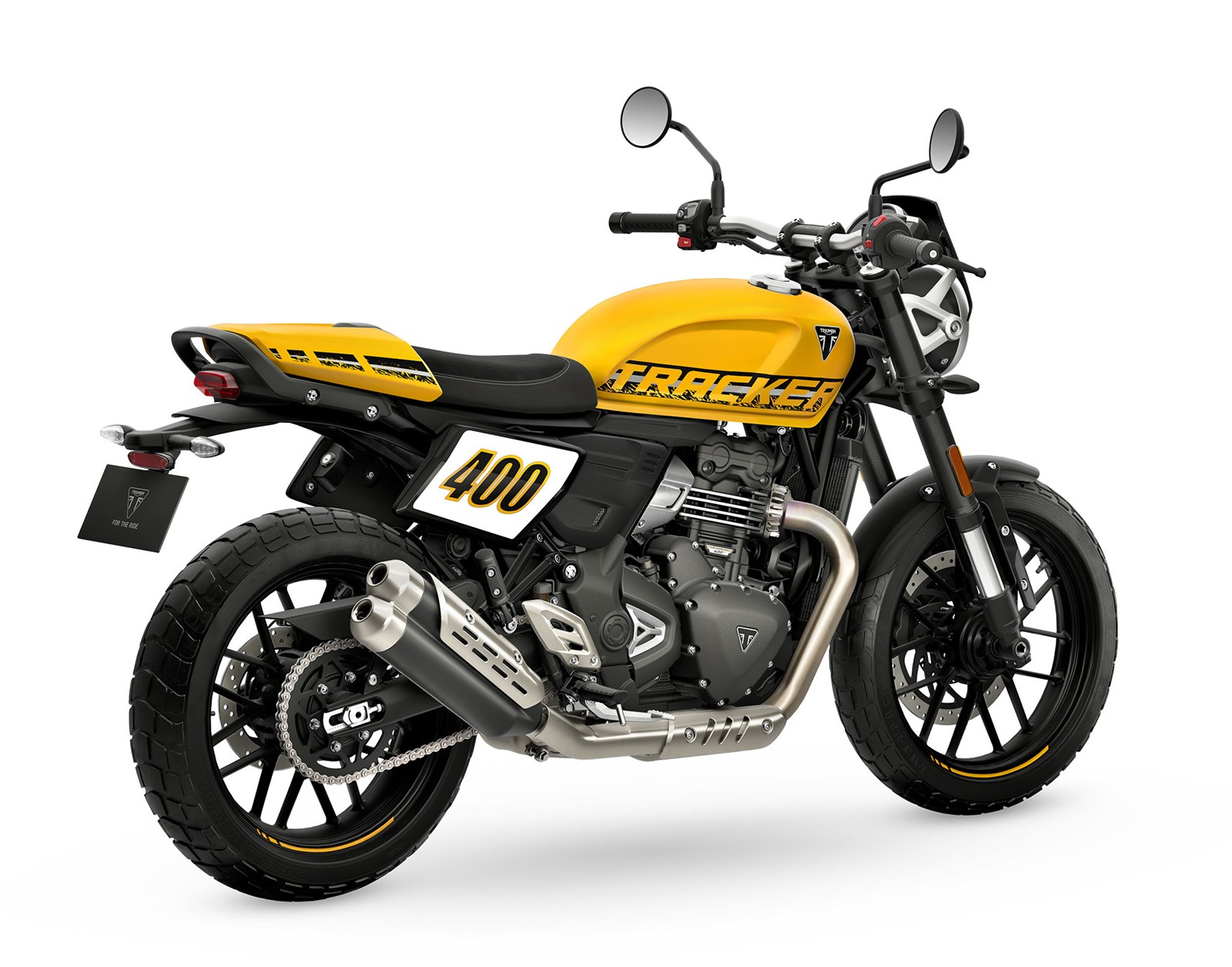 2026 Triumph Tracker 400 - Racing Yellow