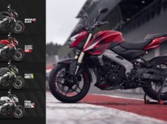 349cc Pulsar NS400Z launched - all four colour options