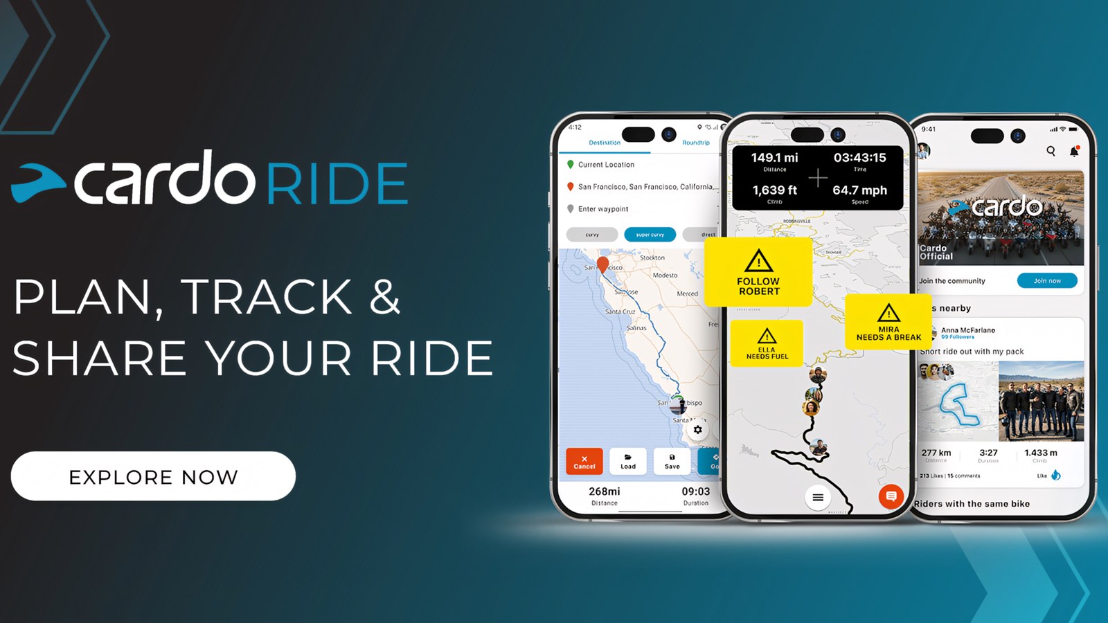 All-New Cardo Ride App