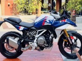 BMW F 450 GS Trophy variant for India