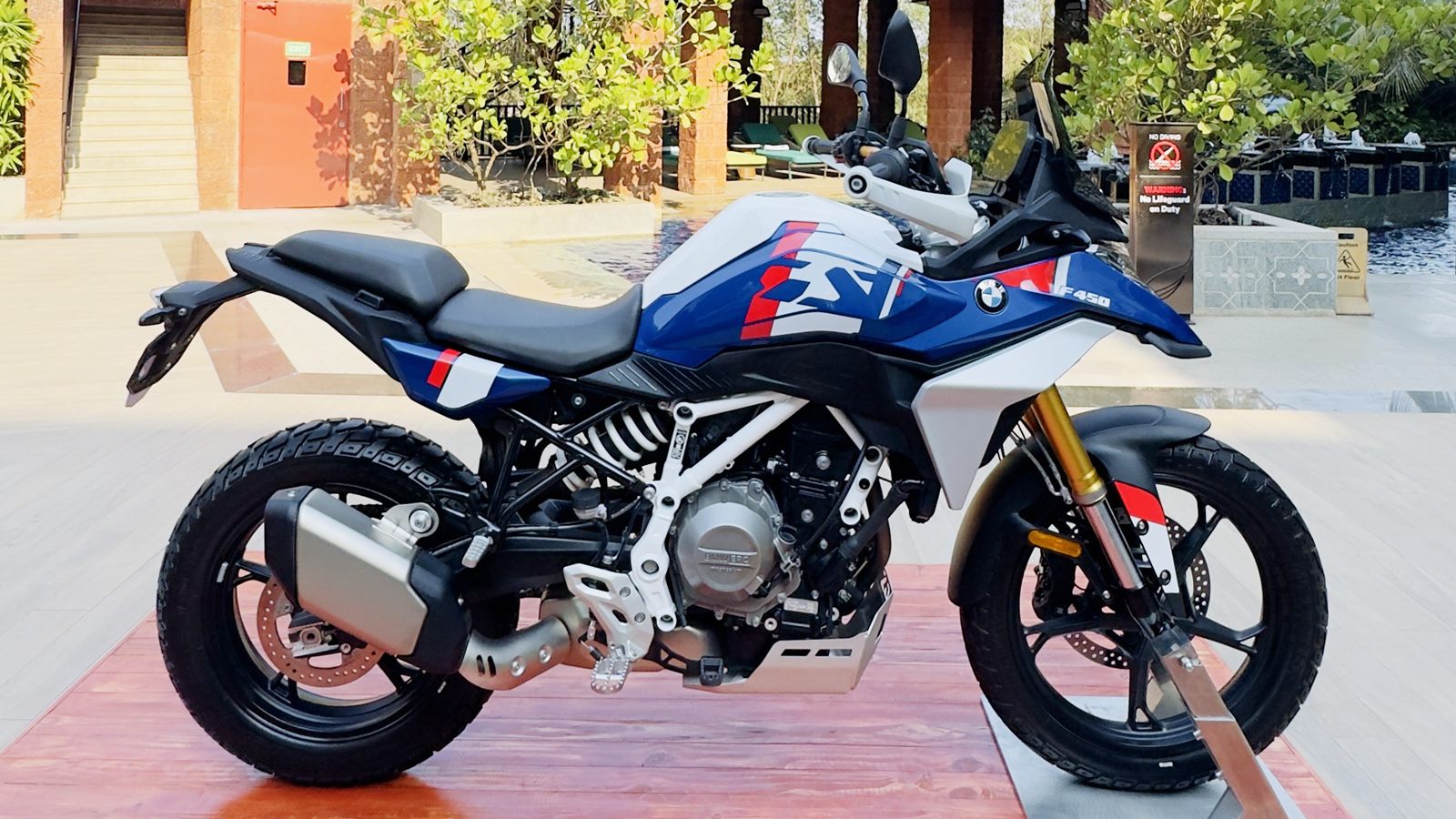 BMW F 450 GS Trophy variant for India