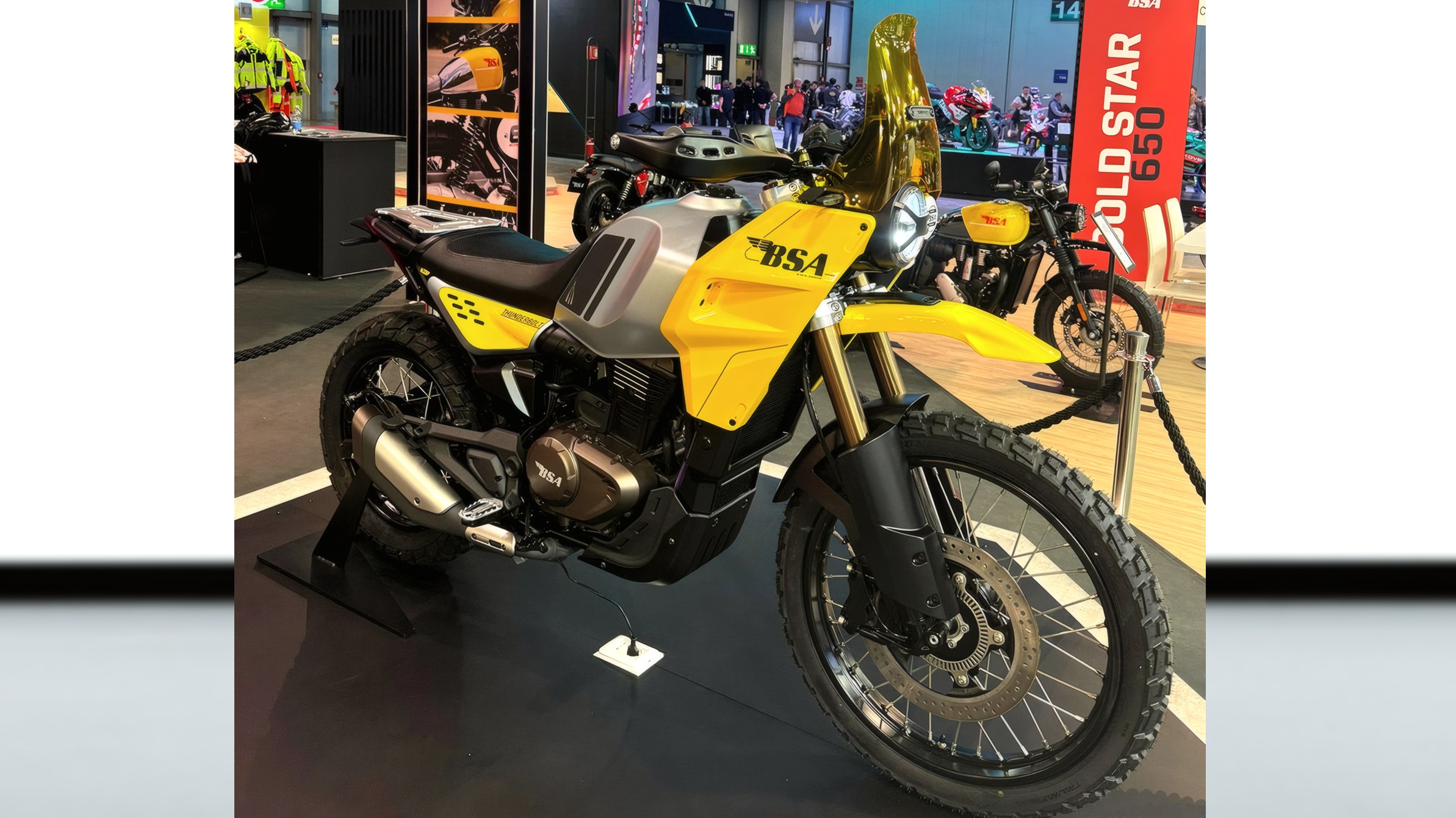 BSA Thunderbolt adventure bike India launch soon