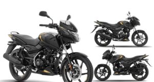 Bajaj Pulsar 150 New Colour Scheme - Black Gold