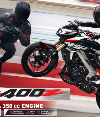 Bajaj Pulsar NS400Z Gets a New 350cc Heart with no price change