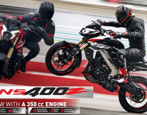 Bajaj Pulsar NS400Z Gets a New 350cc Heart with no price change