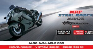 MRF Launches Steel Brace SP-01 Superbike Tyres in India