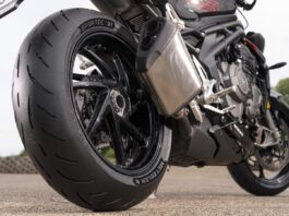 New Metzeler Sportec 01 rear tyre