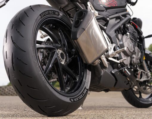 New Metzeler Sportec 01 rear tyre