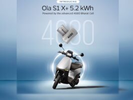 Ola S1 X+ 5.2 kWh Launched with 320 km range