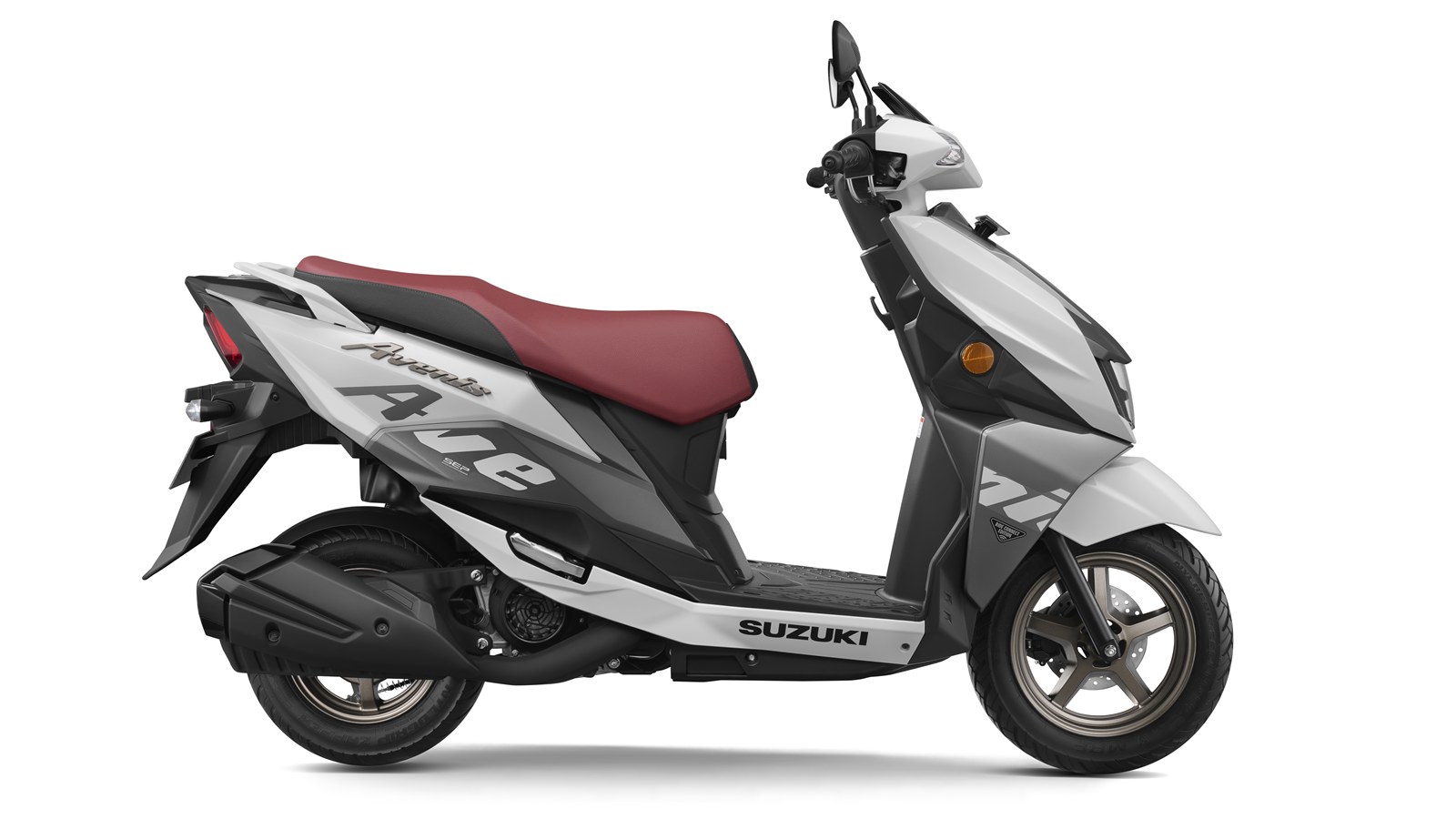 Suzuki Avenis Special Edition in Pearl Glacier White - Metallic Oort Gray