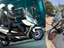 Suzuki Burgman 400 Showcased in India