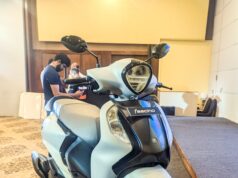 Updated 2026 Yamaha Fascino 125 Fi Hybrid front