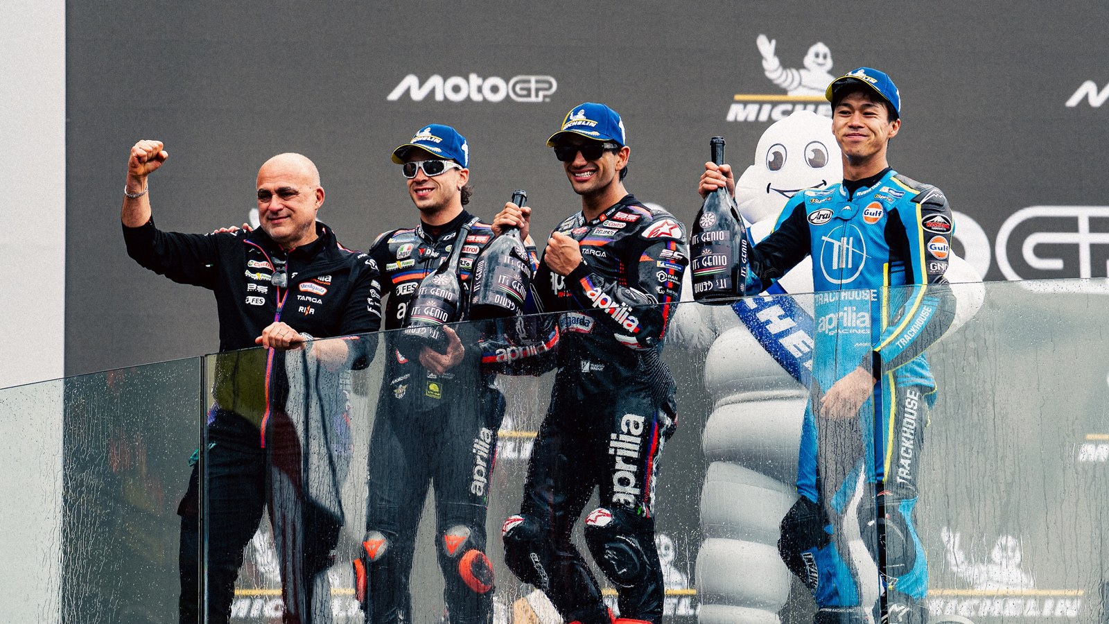 Aprilia Racing Makes History Jorge Martin Leads a Historic Podium Lockout at Le Mans