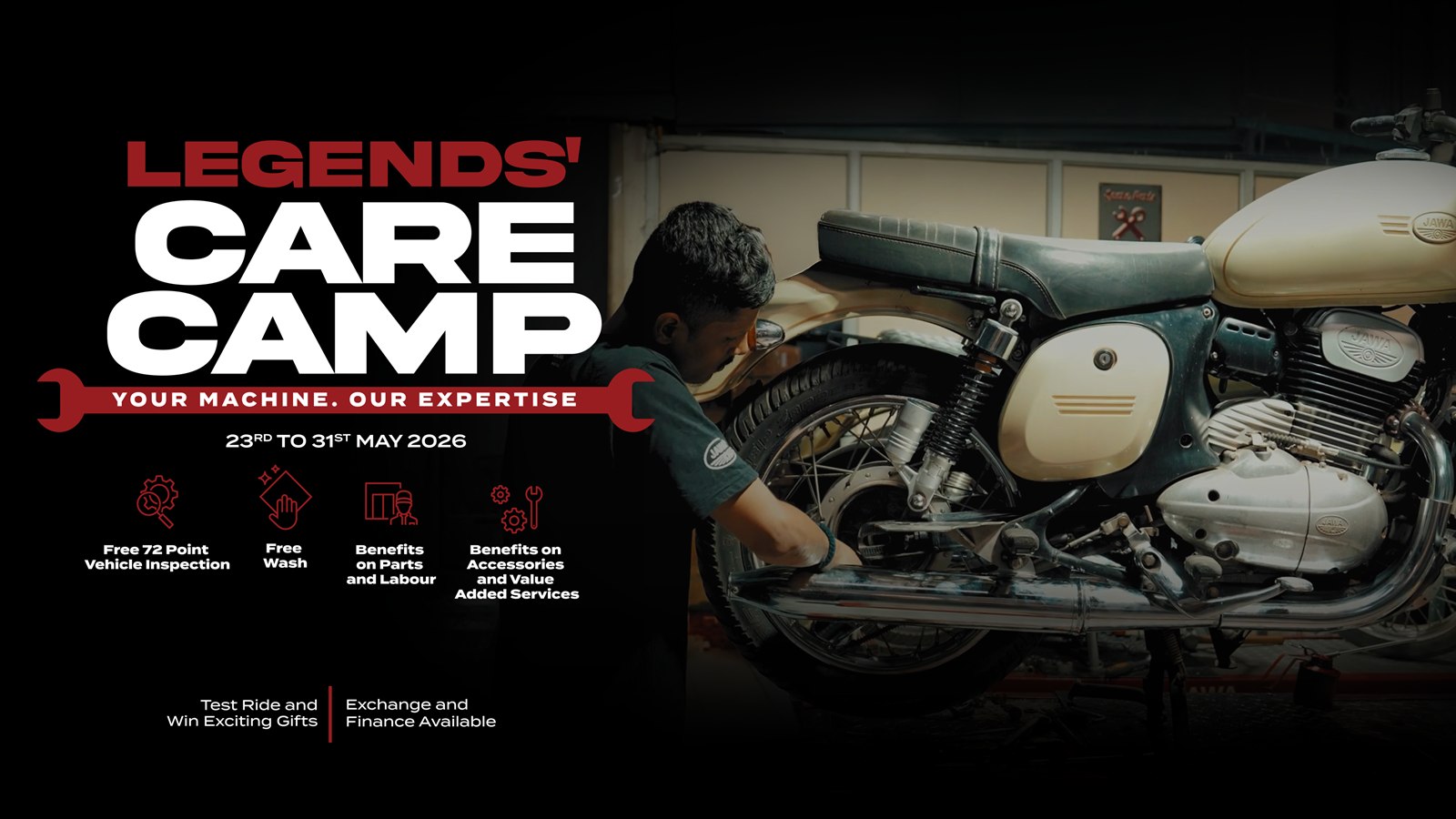 Classic Legends announces Service Camp for Jawa, Yezdi and BSA