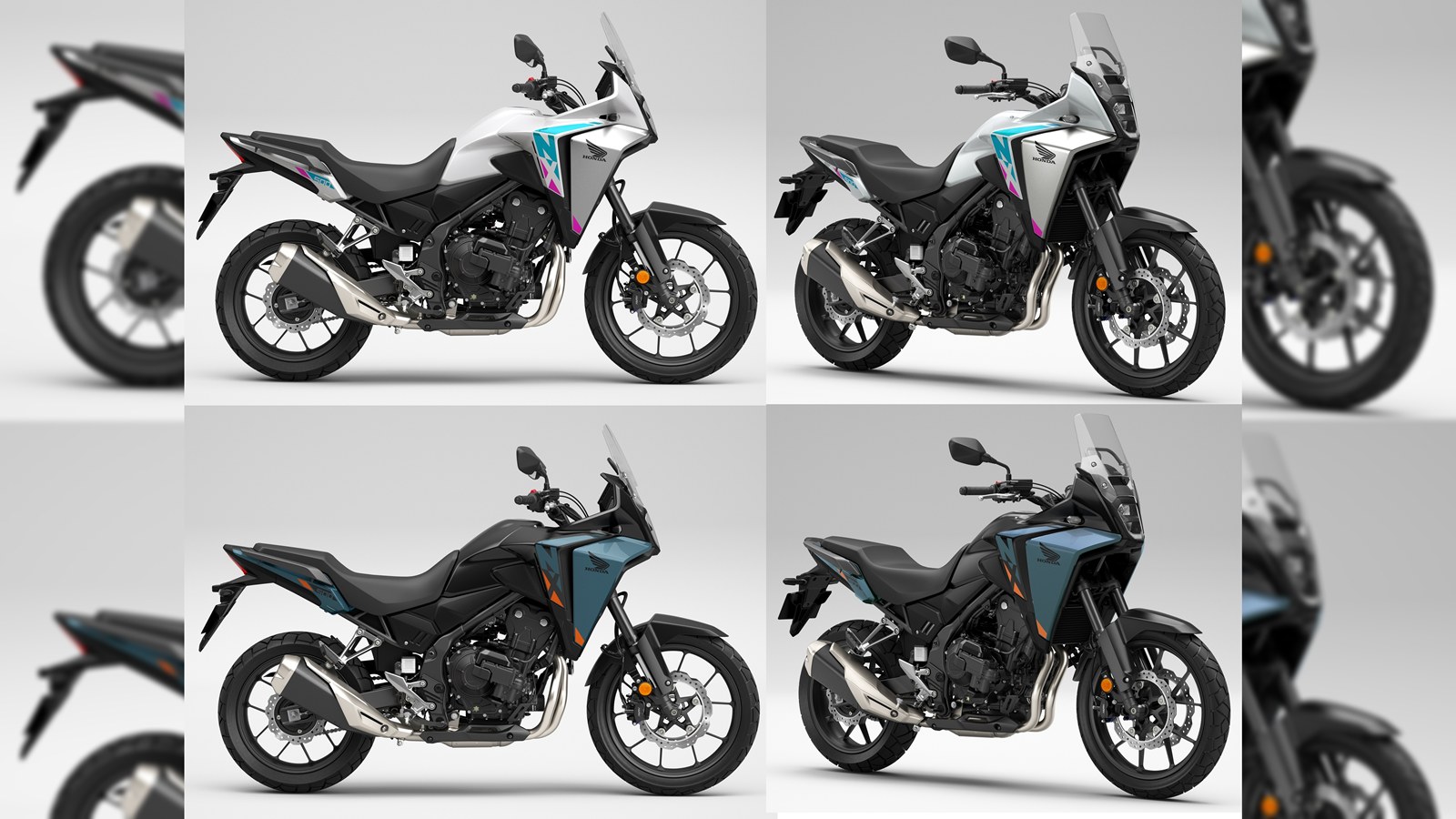 Honda NX500 gets E-clutch colour options