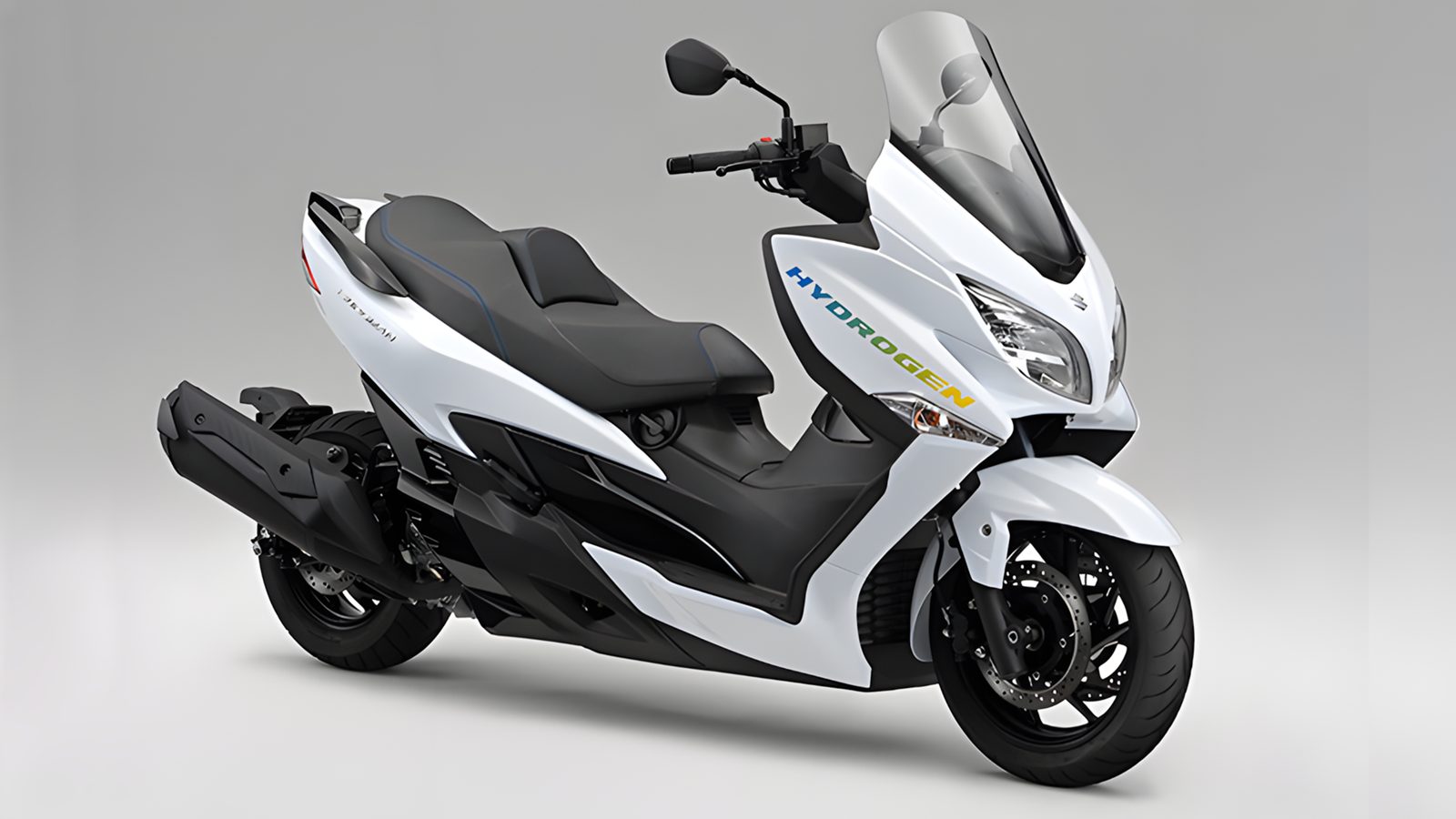 Hydrogen Suzuki Burgman FC prototype 2023 Japan Mobility