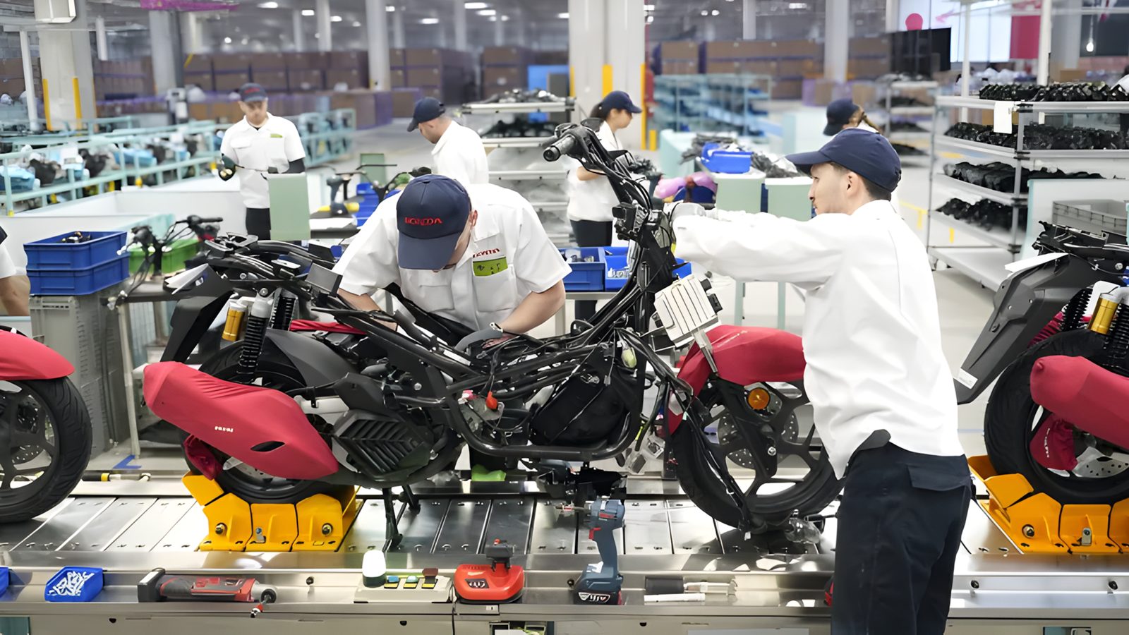 New Honda Motorcycle Factory Opens in Turkey