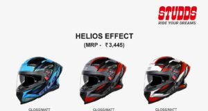 New Updated STUDDS Helios Effect Helmet Launched