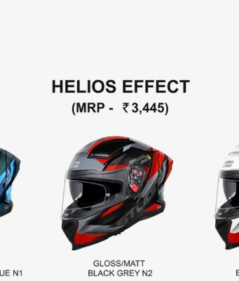 New Updated STUDDS Helios Effect Helmet Launched