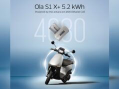 Ola Electric S1 X+ 5.2 kWh gets Government certification