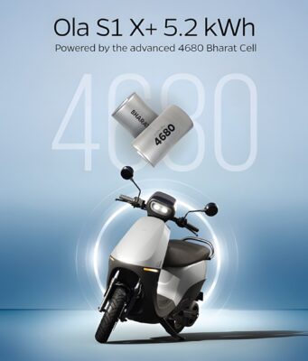 Ola Electric S1 X+ 5.2 kWh gets Government certification