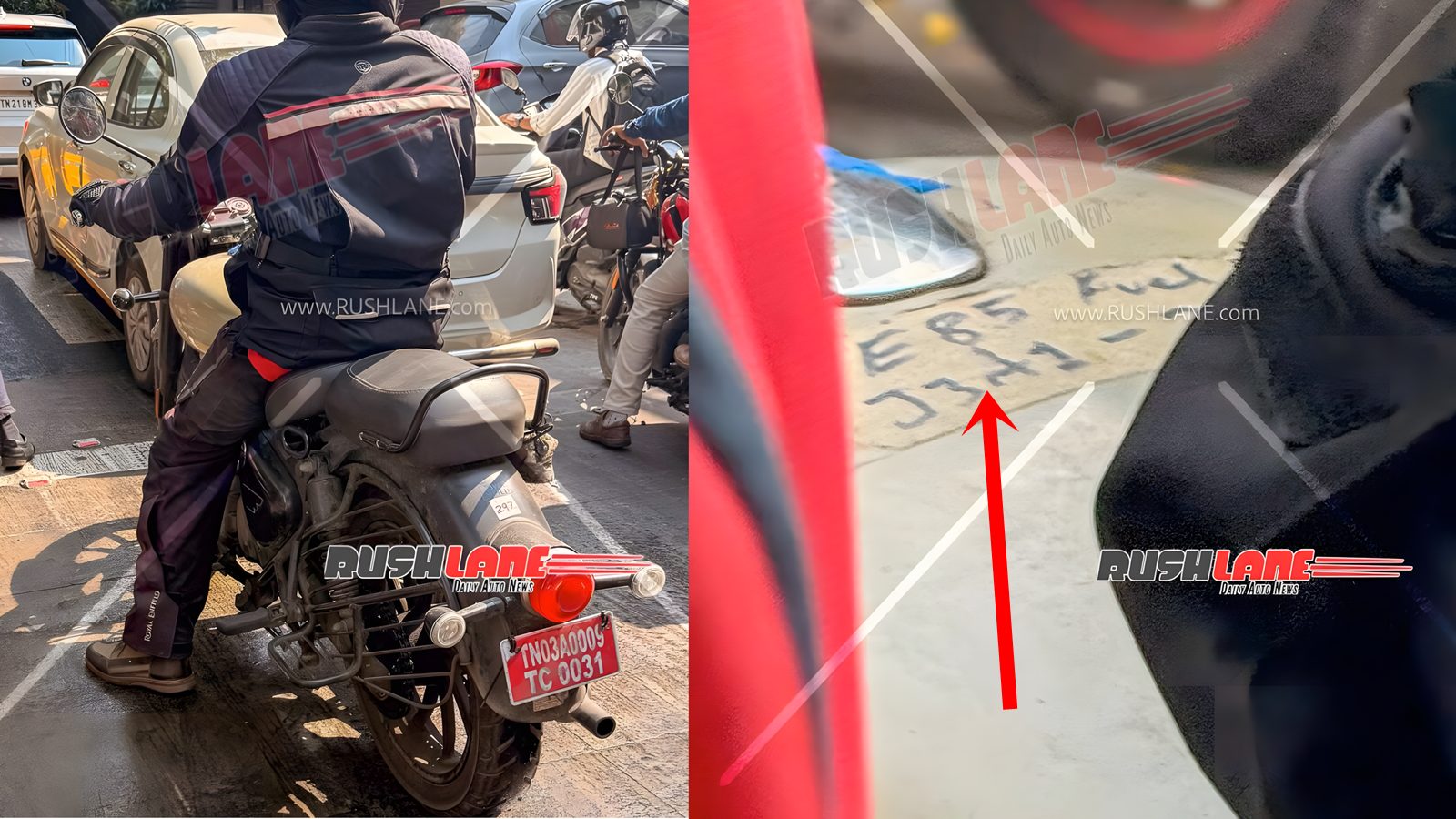 Royal Enfield Classic 350 Flex Fuel E85 variant