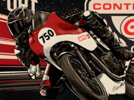 Royal Enfield Continental GT Cup with GT R750