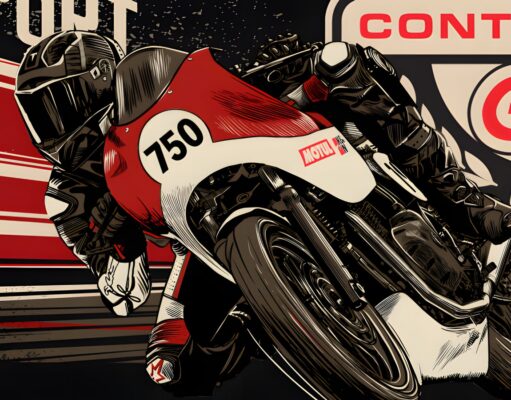 Royal Enfield Continental GT Cup with GT R750