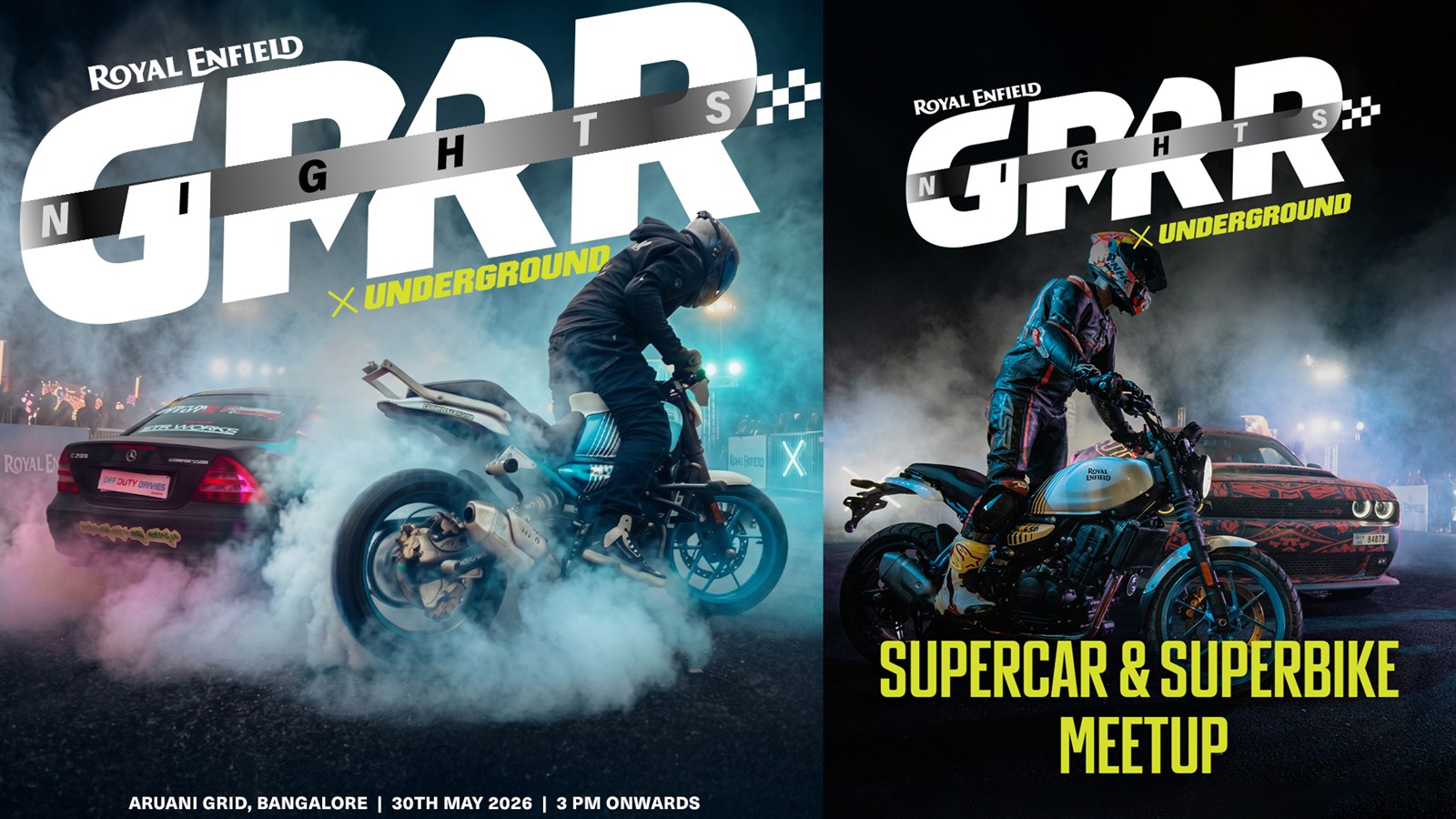 Royal Enfield GRRR Nights x Underground Bengaluru Royal Enfield GRRR Nights x Underground Bengaluru