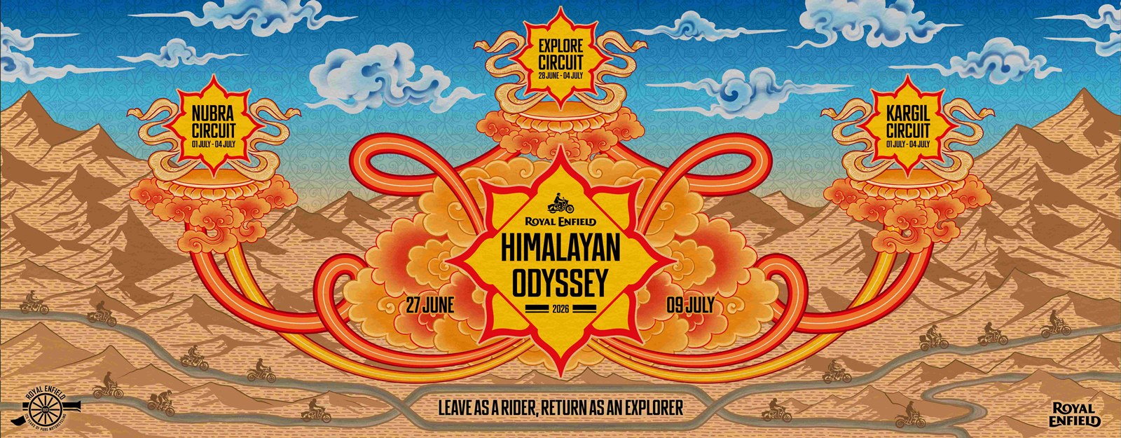 Royal Enfield Himalayan Odyssey 2026