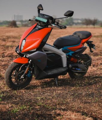 TVS X Electric Scooter HD wallpaper