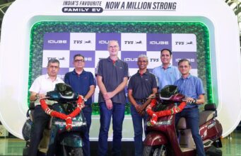 1 Million TVS iQube Electric Scooters Rolled Out