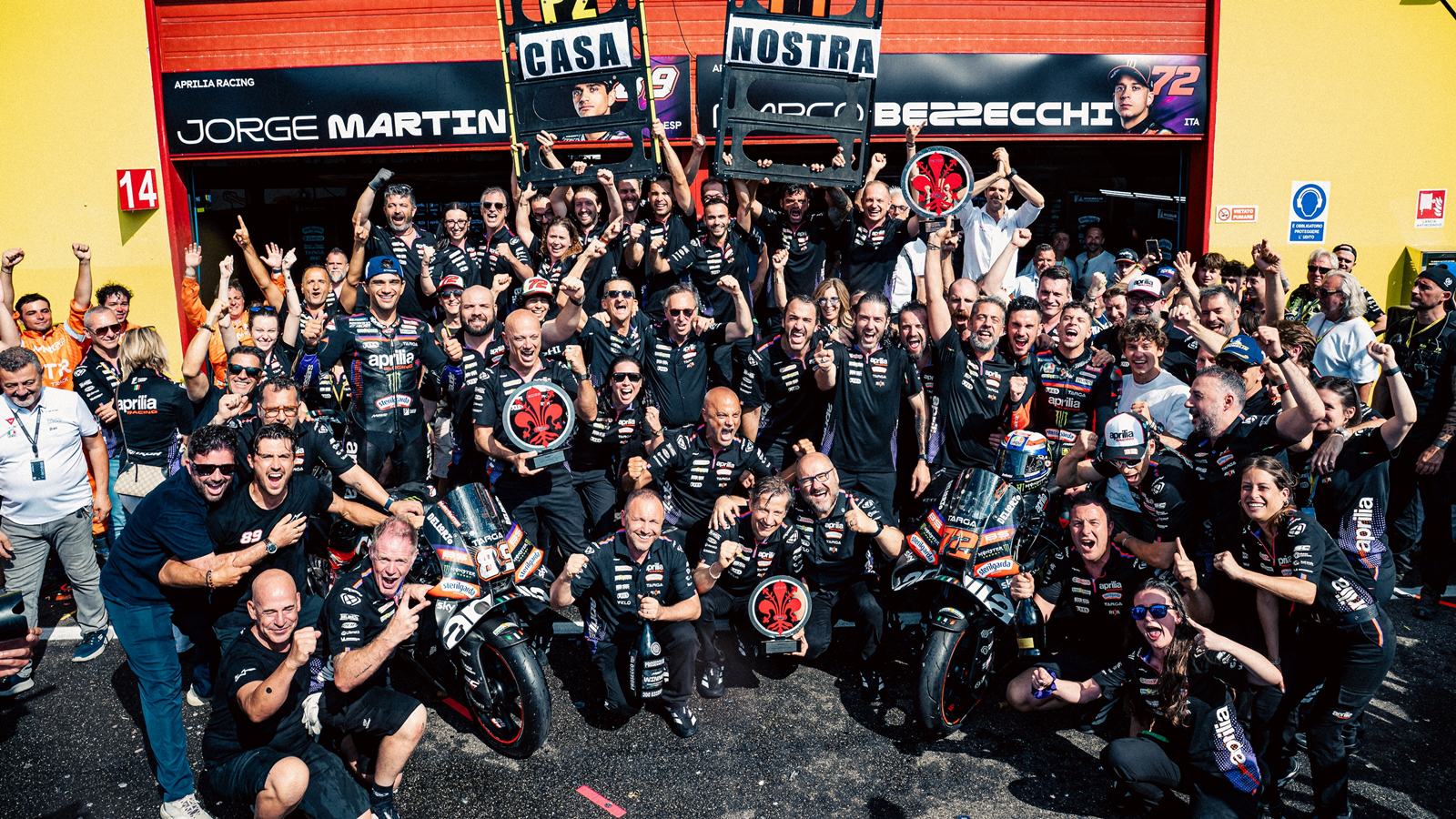 Aprilia Racing Make MotoGP History at MotoGP Mugello 2026