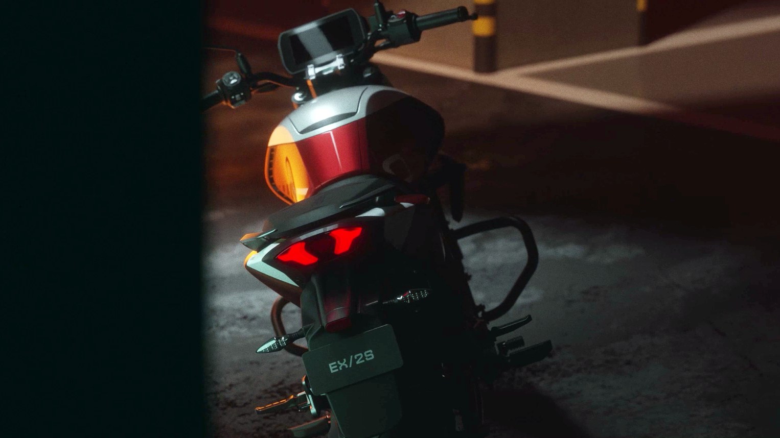 Avore Electric EX 2S electric bike back design