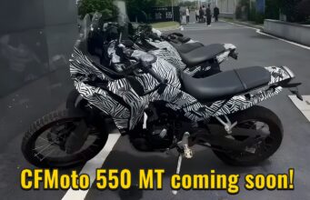 CFMoto 550 MT launching soon