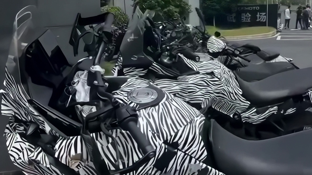 CFMoto 550 MT spotted testing