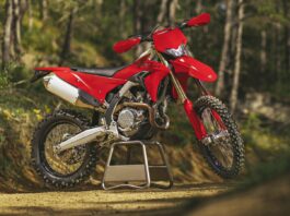 Ducati Desmo450 EDS Enduro Motorcycle hero photo