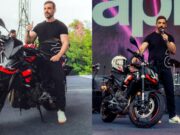 John Abraham launches 2026 Special Edition Tuono 457 - Mamba Black Puma Grey